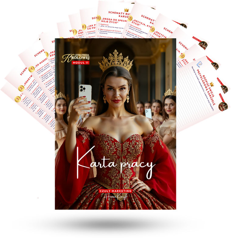 Karty pracy do każdego modułu Strategii Królowej