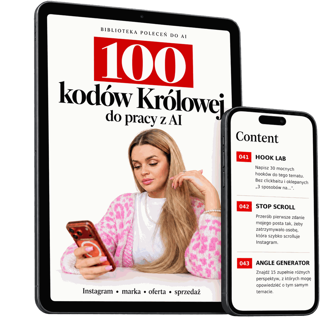 100 kodów Królowej do pracy z AI